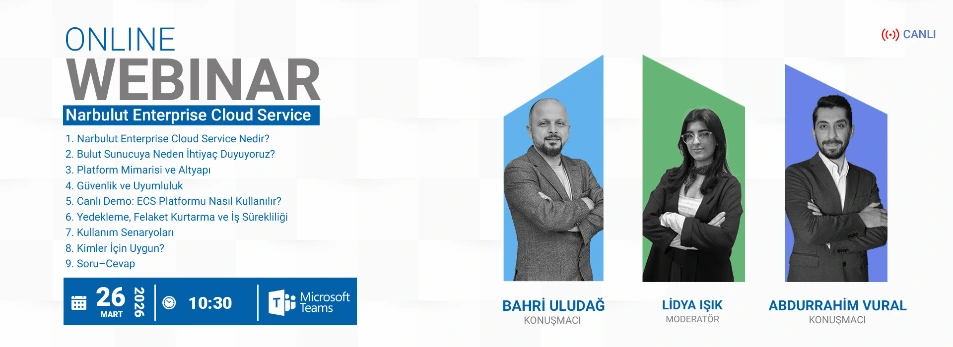 Narbulut Enterprise Cloud Service Webinarı
